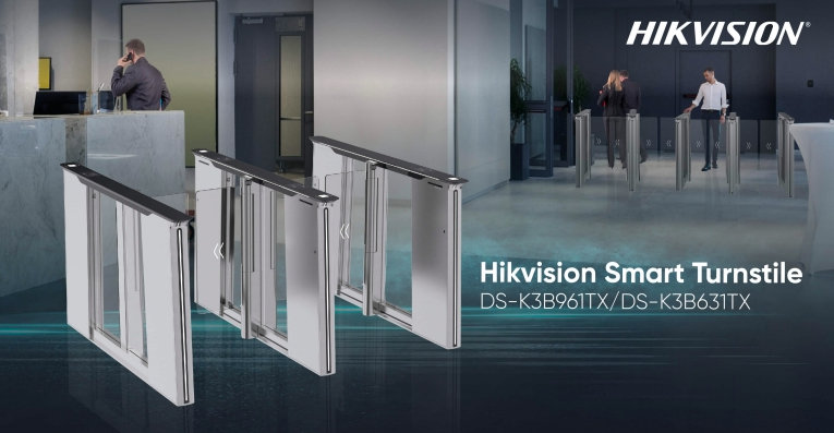 HIKVISION DEVELOPS NEW RANGE OF SMART TURNSTILES